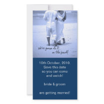 We're Gonna Do It On The Beach! Photo Card