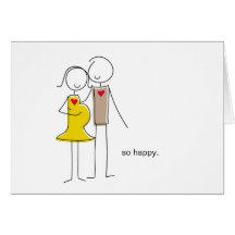We're Having a Baby Note Cards