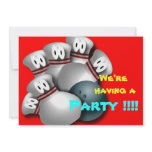 We're having a , Party !!!! invitations