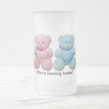 We're Having Twins Frosty Mug