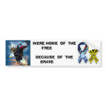 WERE HOME  OF  TH... BUMPER STICKERS