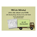 We're Moving Announcement Cards (w/ house photo) invitations