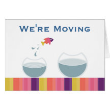 We're Moving Cards