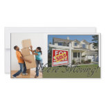 We're moving! photo cards