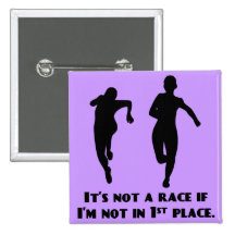 We're not running a real race unless I'm winning Pins