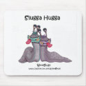 WereSlug Hugga Slugga mousepads