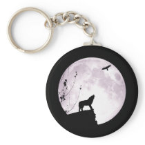 Werewolf and Eagle Keychain keychains
