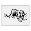 Werewolf Eating Baby cards