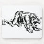 Werewolf Eating Baby Mousepads