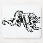 Werewolf Eating Baby mousepads