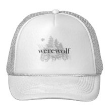 Werewolf Forest Trucker Hat
