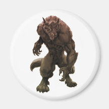 Werewolf Refrigerator Magnets
