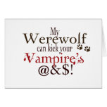 werewolf word art cards