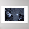 Werewolves with Moon & Branches posters