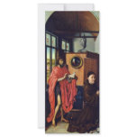 Werl Triptych, Left Wing: St John The Baptist And rack cards