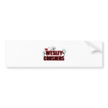 Wesley Crushers bumper stickers