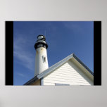 West Coast Light House Poster