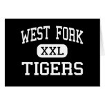 West Fork - Tigers - High - West Fork Arkansas Greeting Card