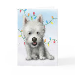 West Highland Terrier Christmas cards