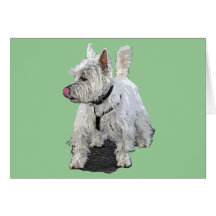 West Highland Terrier Greeting Cards