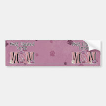 West Highland Terrier MOM Bumper Sticker