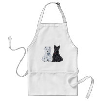West Highland White & Scottish Terriers Aprons