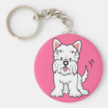 West Highland White Terrier Gifts and Merchandise Key Chains