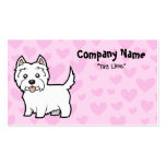 West Highland White Terrier Love Business Card