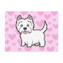 West Highland White Terrier Love Postcard