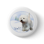 West Highland White Terrier Noel - Button