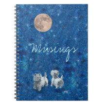 West Highland White Terrier NOTES Note Books