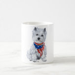 West Highland White Terrier Patriotic Coffee Mugs