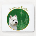 West Highland White Terrier Peace mousepads