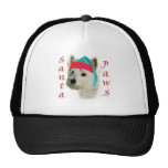 West Highland White Terrier Santa Paws Mesh Hat
