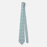 West Highland White Terrier Silhouettes Custom Tie