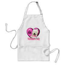 West Highland White Terrier Valentines Apron