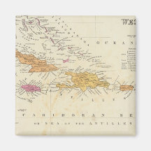 West Indies 4 Magnets