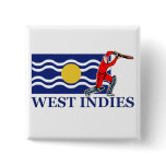 West Indies Cricket Player Button