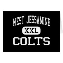 West Jessamine - Colts - High - Nicholasville Greeting Cards