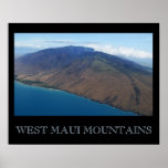 West Maui Mountains Poster