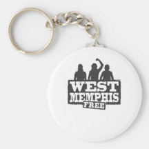 West Memphis Three Keychains