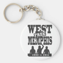 West Memphis Three Keychains
