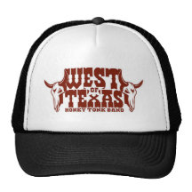 West of Texas Steer Head Trucker Hat