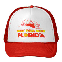 West Palm Beach, Florida Mesh Hat