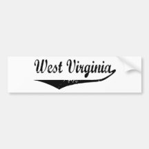 West Virginia Bumper Sticker