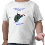 West Virginia Colourful Customisable Election Shir t-shirts