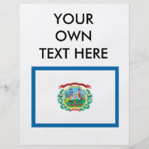 WEST VIRGINIA CUSTOM FLYER