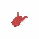 West Virginia embroidered shirts