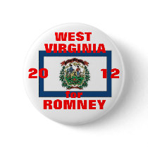 West Virginia for Romney 2012 Pins