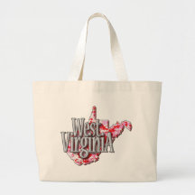 West Virginia Full of Hearts Bag